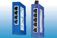 GECKO Industrial DIN Rail Fast Ethernet Switches - Hirschmann