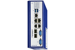 Image of Hirschmann's OpEdge-8D Industrial Edge Gateway Device