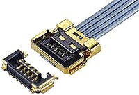 Image of I-PEX CABLINE®-UY Receptacle and Harness