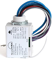 Image of ILLUMRA's E9X-DUV-10VTP 20 A 902 MHz Dimming Dry Contact Area Controller Relay