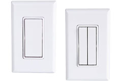 Image of ILLUMRA's ZBT-S1AWH/ZBT-S2AWH Zigbee® Rocker Light Switches