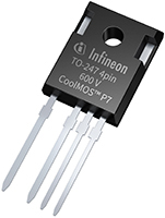 Infineon Technologies 的 600 V CoolMOS P7 功率電晶體圖片