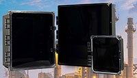 Image of Integra Enclosures Black Polycarbonate Electrical Enclosures
