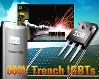 Image of International Rectifier's 600 V Trench Ultra-fast IGBTs