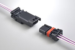 Image of JAE Electronics' MX80 Series Compact Waterproof Connectors