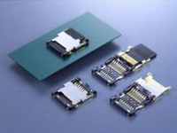 Image of JAE Electronics' ST1 Series microSD Card Connectors