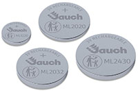 Image of Jauch Quartz Rechargeable (Li/MnO2) Lithium Coin Cell Batteries