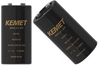 Image of Kemet's ALS70/71 and ALS80/81 Series Aluminum Electrolytic Capacitors