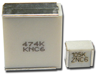 Image of KEMET's F161 Series Encapsulated Stacked Capacitor