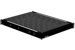 Image of Kendall Howard Heavy-Duty 24" Depth Rack-Mountable Sliding Shelves