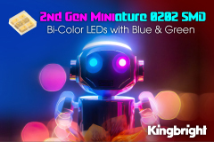 Image of Kingbright APGB0607 Series Mini 0202 SMD LED
