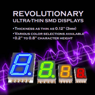 Image of Kingbright's Ultra-Thin SMD Displays