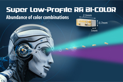 Image of Kingbright's RA Bicolor APFA2507 Series SMD LED