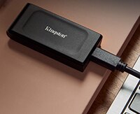 Image of Kingston's XS1000 External Storage SSD
