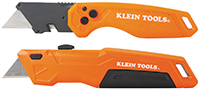 Image of Klein Tools' 2-Piece Folding And Slide Out Utility Knife Set