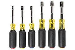 Image of Klein Tools Six-Piece Color-Coded Nut Drivers