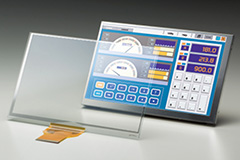 Image of Kyocera Display's Industrial 4-Wire Resistive Touch Screen TFTs