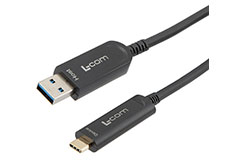 Image of L-com AOC-U31AMCM-BC-008 USB 3.1 Gen2 Active Optical Cable