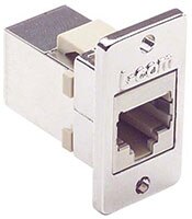 Image of L-com ECF504 RJ45 Coupler and Modular Connector Series