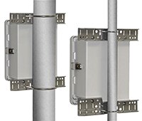 L-com HGX 系列 NEMA 外壳杆式安装套件图片