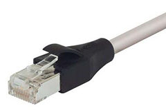 Image of L-com's TRD855SCR Series Cat 5e Cable Assemblies