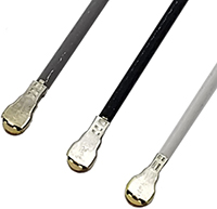 Imagen de arneses de cables micro-coaxiales I-PEX® MHF® 4L de Lighthorse Technologies