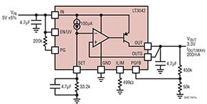 Analog Devices LT3042 典型应用图片