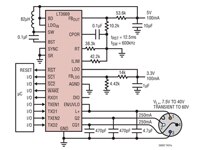 Bild des IO-Link-Transceivers LT3669 von Analog Devices