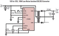 Analog Devices 的 LT3999 原理图