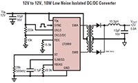 Analog Devices 的 LT3999 線路圖