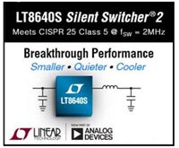 Analog Devices 的 LT8640S 同步降压稳压器图片