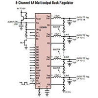 Image of Analog Devices' LTC3375 Buck Regulators