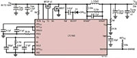 Analog Devices LTC7860/LTC7862 高效浪涌抑制器的图片（点击放大）