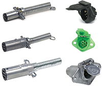 Littelfuseのトラクタトレーラ向け大型車両用4極または7極コネクタの画像