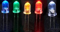 Lumex 的 QuasarBrite™ T-5mm 超亮 LED 指示灯