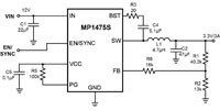 MPS 的 MP1475S 同步降压转换器