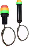 Image of Mallory Sonalert Products' JR Series Ultra-Compact 30 mm Stack Lights