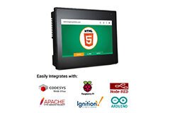 Image of Maple Systems 7.0" HTML5 Powered Web HMI