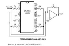 DG308A 및 DG309 스위치 - Analog Devices | DigiKey
