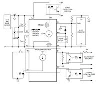 Image of Analog Devices' MAX5982A/B/C High-Power MOSFET