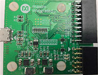 Image of Analog Devices USB2GPIO Adapter Board