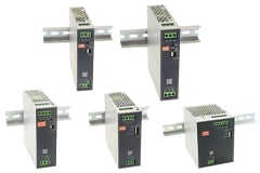 Fuente de alimentación de riel DIN de la serie XDR-E - MEAN WELL | DigiKey