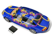 MelexisのMLX80051強化LINシステム基盤ICの画像