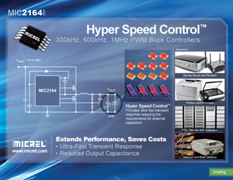 Image of Micrel's MIC2164 Buck Regulator