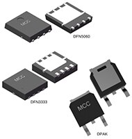 Image of Micro Commercial Co's MCUxxN06YHE3-TP 60 V N-Channel Power MOSFETs