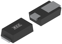 Imagen de diodos TVS serie SMHE de 150 W con clasificación AEC-Q101