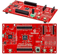 Image of Microchip DM240004 PIC24F Curiosity Development Board