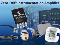 Microchip 的 MCP6N16 零漂移仪表放大器
