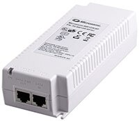Image of Microchip Technology's PD-9001GR Family of High-Power Gigabit Midspan PoE Injectors