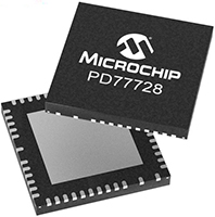 Microchip 的 PD77728 PoE 管理芯片图片